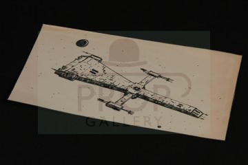 Ian Scoones hand drawn Liberator concept artwork