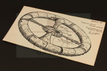 Ian Scoones hand drawn Federation Space Command concept artwork