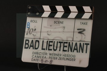 Production used clapperboard