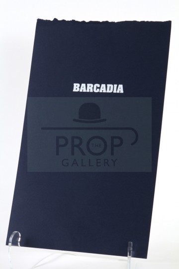 Barcadia menu