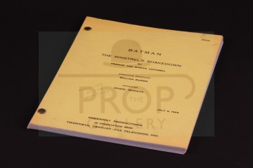Production used script - The Minstrel's Shakedown