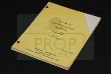 Production used script - True or False-Face