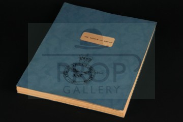 Production used script