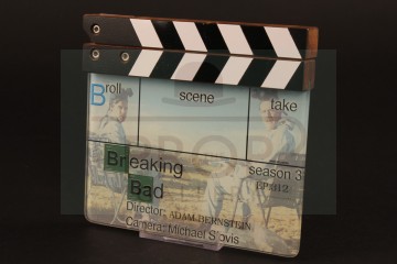 Production used clapperboard