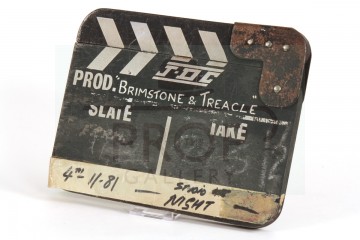 Production used clapperboard