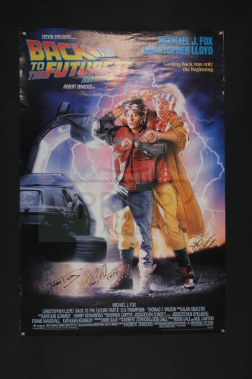 Autographed US One Sheet poster