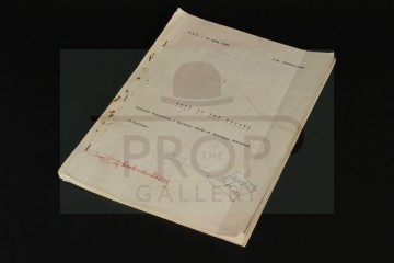 Annotated French dubbing script