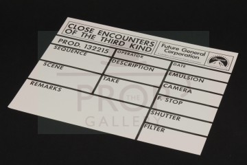 Visual effects camera slate