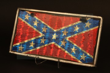 Joe Wade (Scott Glenn) Confederate Jeep plate
