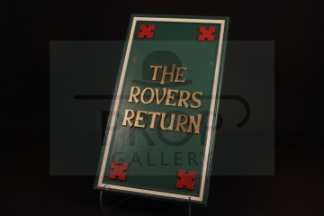 Rovers Return pub sign