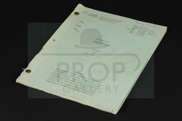 Denny Miller (Ox) personal script - Three Minus Two