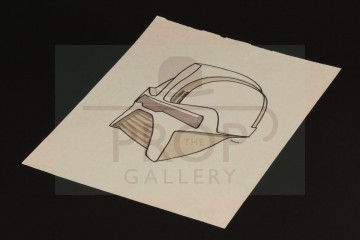 Andrew Probert Cylon helmet concept artwork