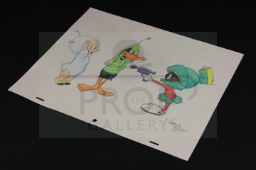 Hand drawn Virgil Ross artwork