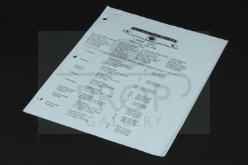 Crew list