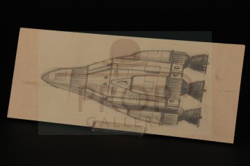 Derek Meddings Phoenix command module concept artwork