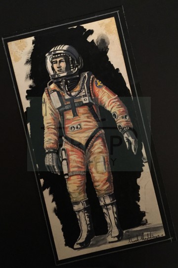 Derek Meddings spacesuit concept design