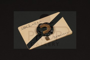 The Doctor's (Sylvester McCoy) calling card - Remembrance of the Daleks