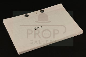 Production used storyboard binder - Silence in the Library