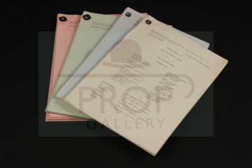 Production used rehearsal scripts - Time and the Rani