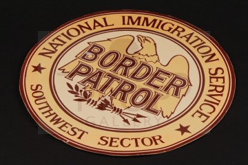 Border Patrol car emblem