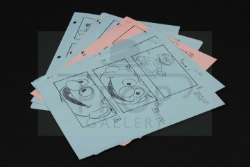Production used storyboard sequence - Introduction