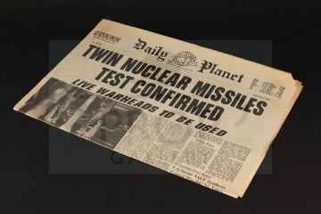Daily Planet newspaper - Twin Nuclear Missiles
