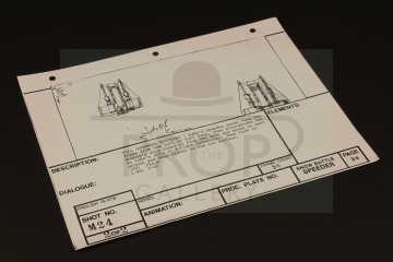 Brian Johnson personal storyboard - Overhead Speeders