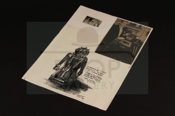 Ian Scoones hand drawn surveillance robot concept artwork - Seek-Locate-Destroy
