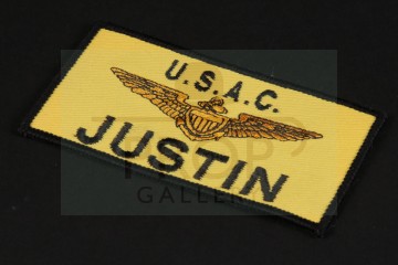 Justin (Jack Noseworthy) name patch 