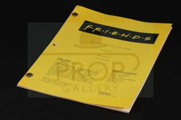 Production used script - The One Where Chandler Gets Caught