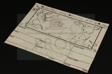 Production used storyboard - Stay Puft