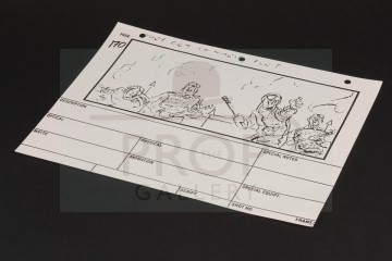 Production used storyboard - Ghostbusters