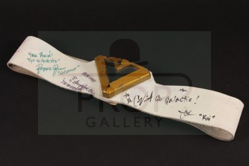 Cast autographed hero Ranger belt