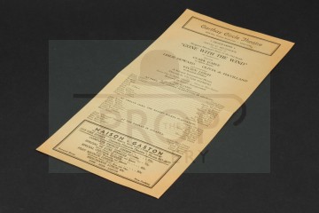 Carthay Circle Theatre handbill