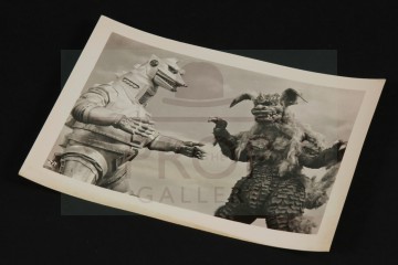 Vintage Japanese still - Mechagodzilla & King Caesar
