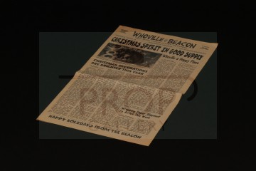 Whoville Beacon newspaper cover