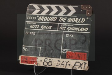 Production used clapperboard