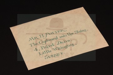 Hogwarts invitation envelope