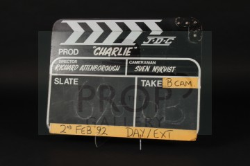 Production used clapperboard