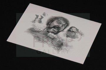 Crew issued thank you card