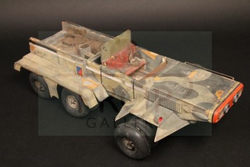 The Hood's truck filming miniature