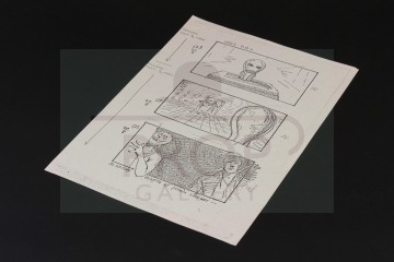 Production used storyboard - Idol