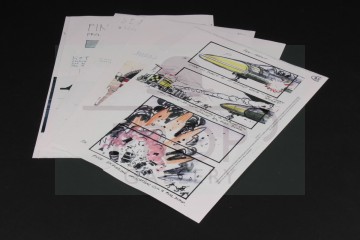 Production used concept designs & storyboard