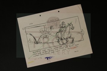 Production used storyboard
