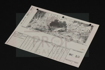 Lorne Peterson personal storyboard - Mine cart chase