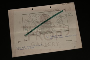 Production used storyboard