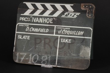 Production used clapperboard
