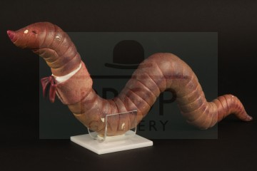 Mr. Earthworm stand in puppet