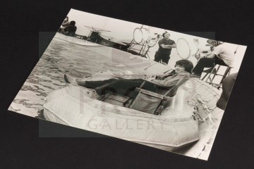 Vintage behind the scenes still - Steven Spielberg