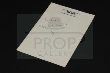 Jim Bloom personal Blue Harvest production stationary